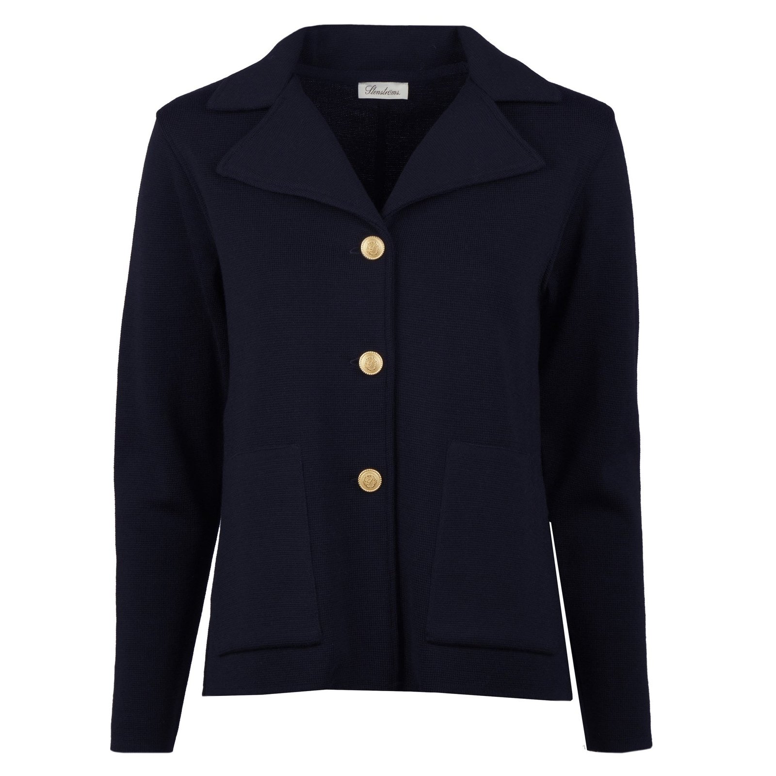D. Merino Jacket, Navy