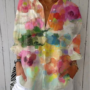 Elara | Waterverf Dromen Blouse