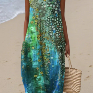 Zara™ Reef Midi Jurk