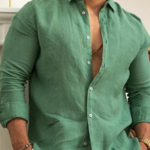 Stijlvol linnen overhemd - Gero