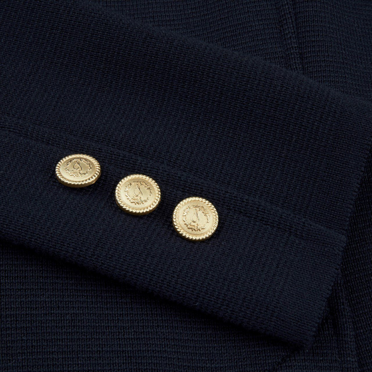 D. Merino Jacket, Navy - Afbeelding 2
