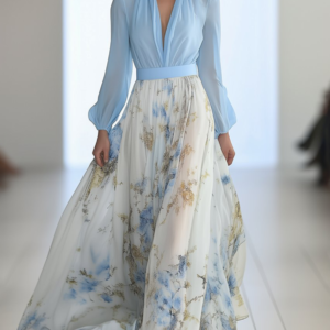 Harper™ | Prachtige Maxi-jurk met Bloemenprint