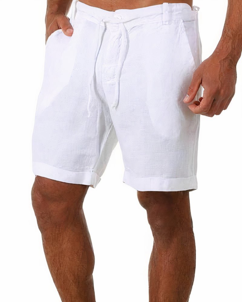 Linnen shorts voor mannen - Rob - Afbeelding 2