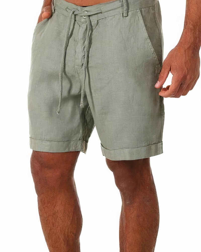 Linnen shorts voor mannen - Rob - Afbeelding 3