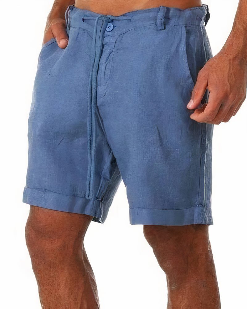 Linnen shorts voor mannen - Rob - Afbeelding 4
