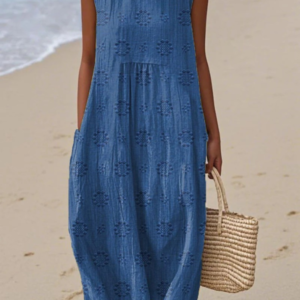 Sara™ Patroon Midi Jurk