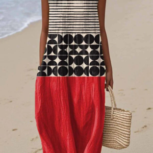 Jane™ Colorblock Midi-jurk