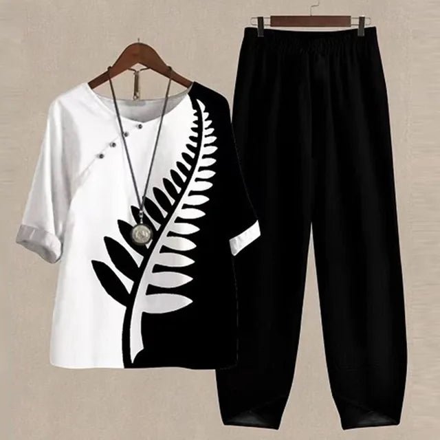 2-delige dames zomerset - Henna - Afbeelding 5