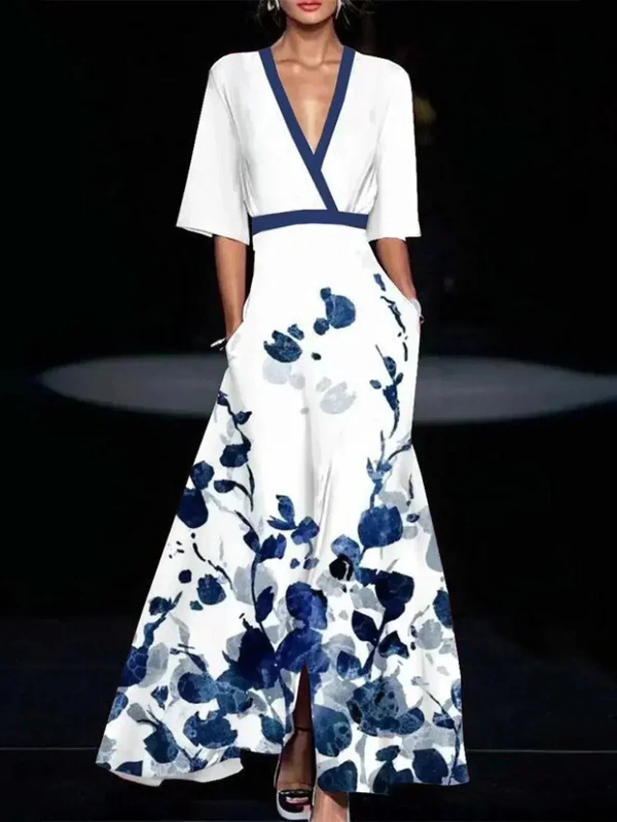 Tahlia | Elegante Viscose Jurk - Afbeelding 6