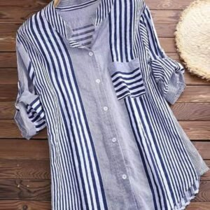 Gestreept katoenen overhemd - Shantel